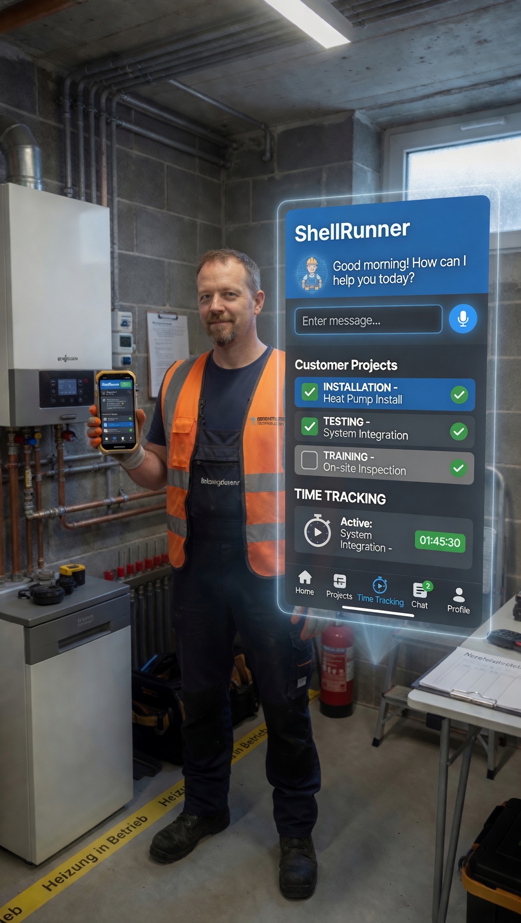 ShellRunner — Power im Feld